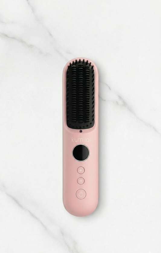 Brosse Lissante Sans Fil Kumilai — Fraise